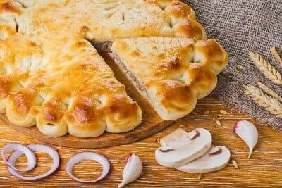С говядиной и грибами