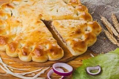 С говядиной и капустой