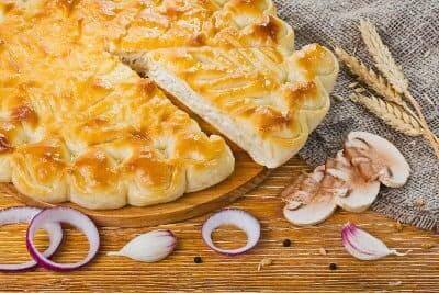 С индейкой и грибами