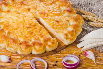 С лососем и сыром