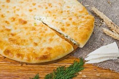 С сыром и зеленью