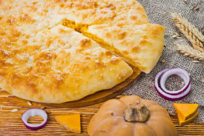 С тыквой и жареным луком