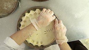 Делаем узоры на пироги из теста